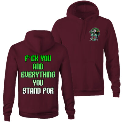 F*CK YOU Hoodie (Logo On Front) Thumbnail